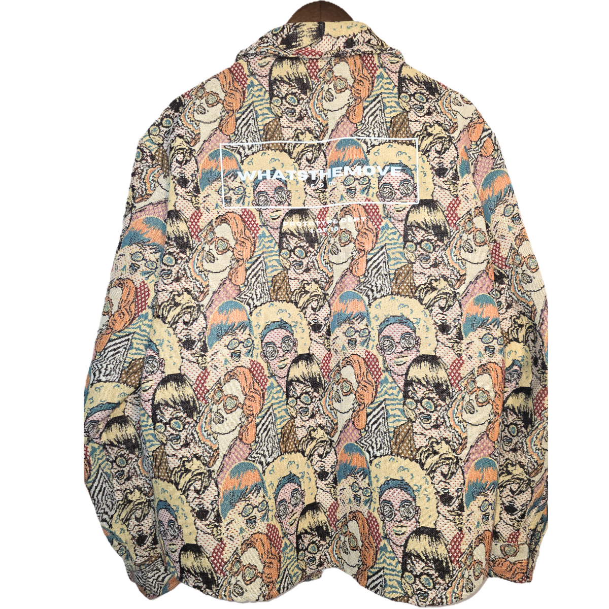 The Pop Art Denim Structured Jacket