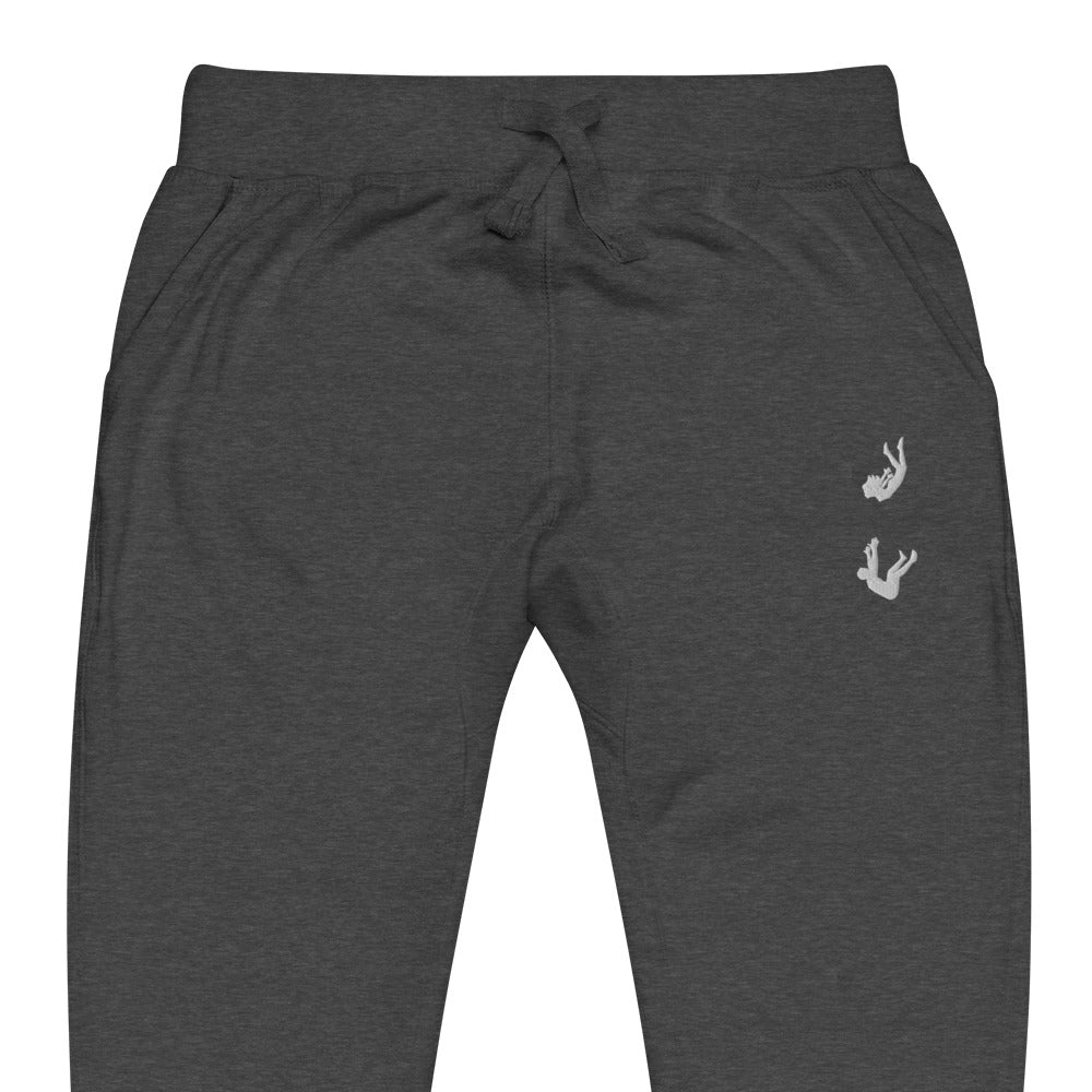 The Adam & Eavesdropping Sweatpants — White Logo