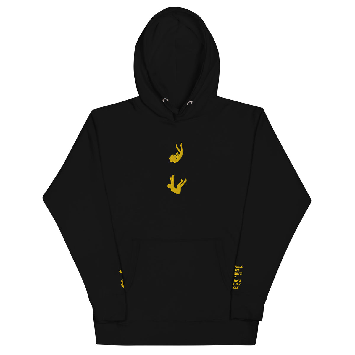 The Adam & Eavesdropping Hoodie — Gold Logo