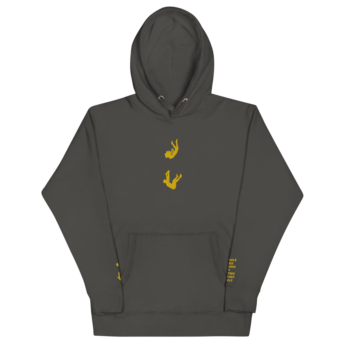 The Adam & Eavesdropping Hoodie — Gold Logo