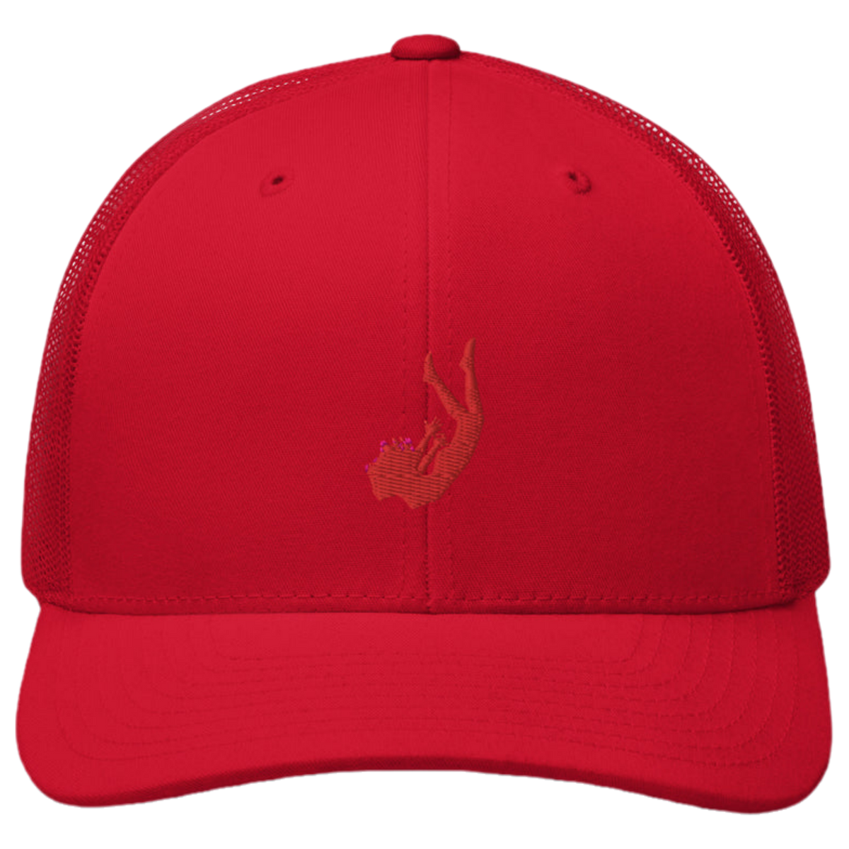 all-red trucker cap by adam & eavesdropping – WhatsTheMove display picture 2