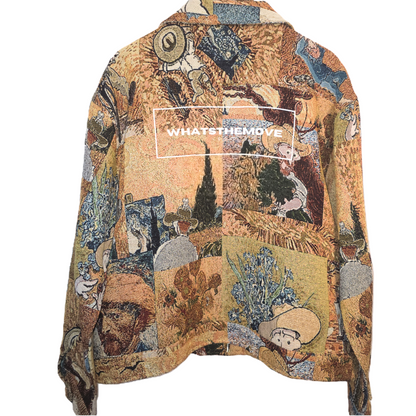 The Van Gogh 2 - Denim Structured Jacket