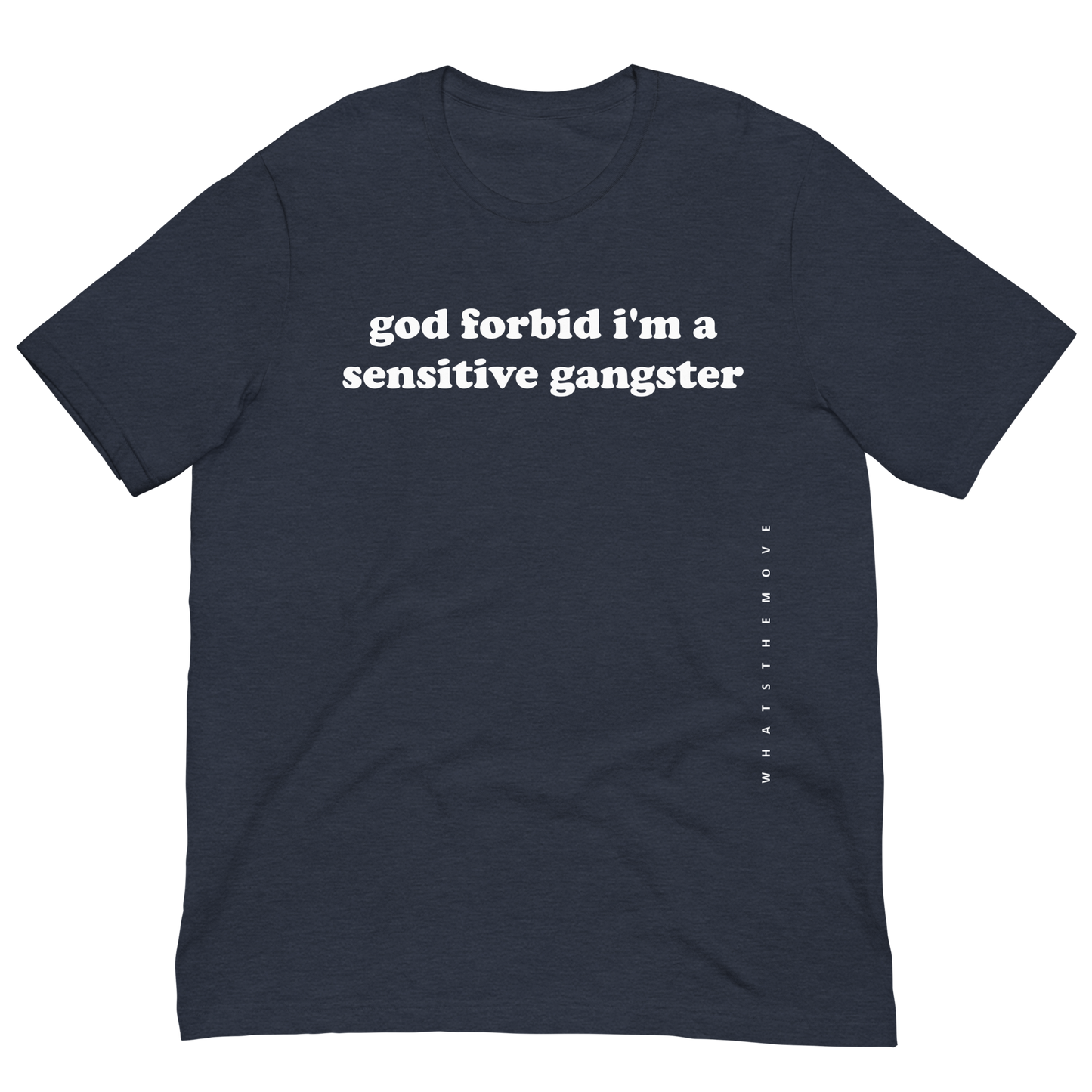 sensitive gangster t-shirt