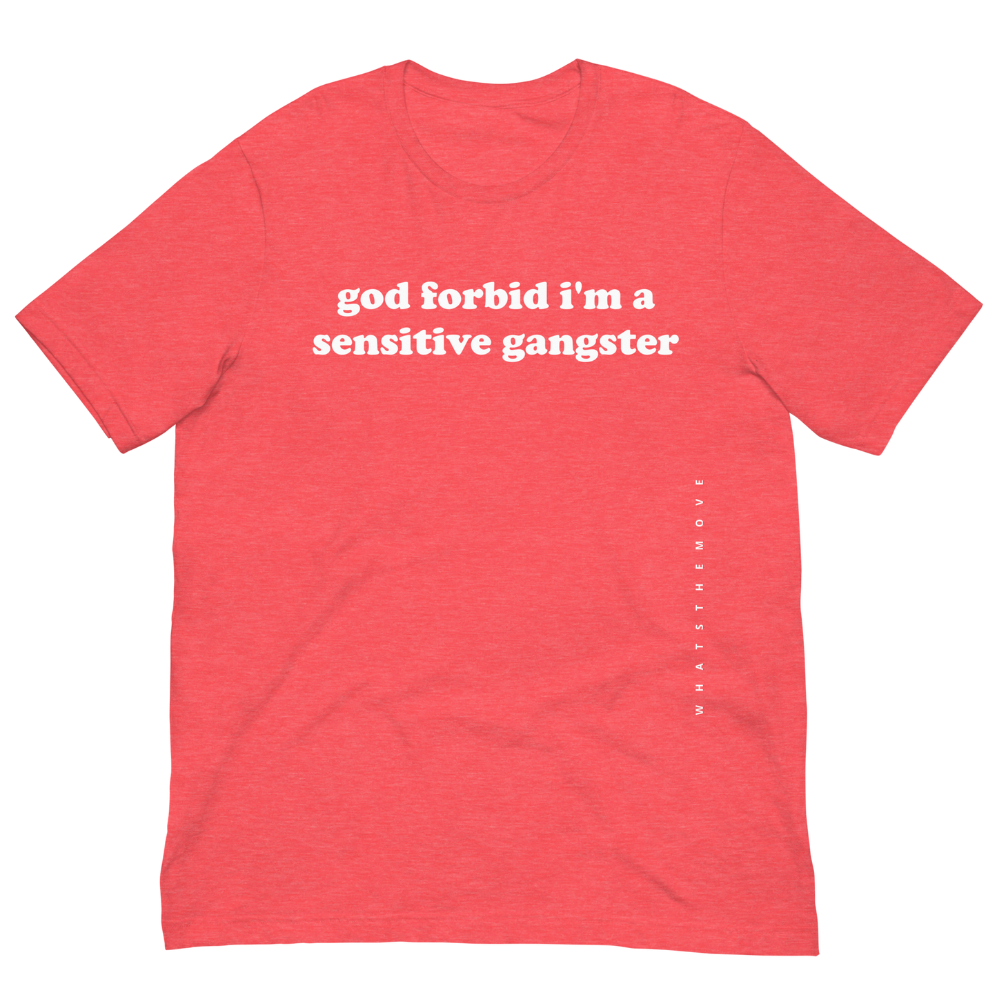 sensitive gangster t-shirt