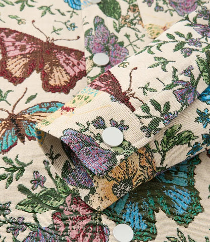 The Butterfly - Denim Structured Jacket