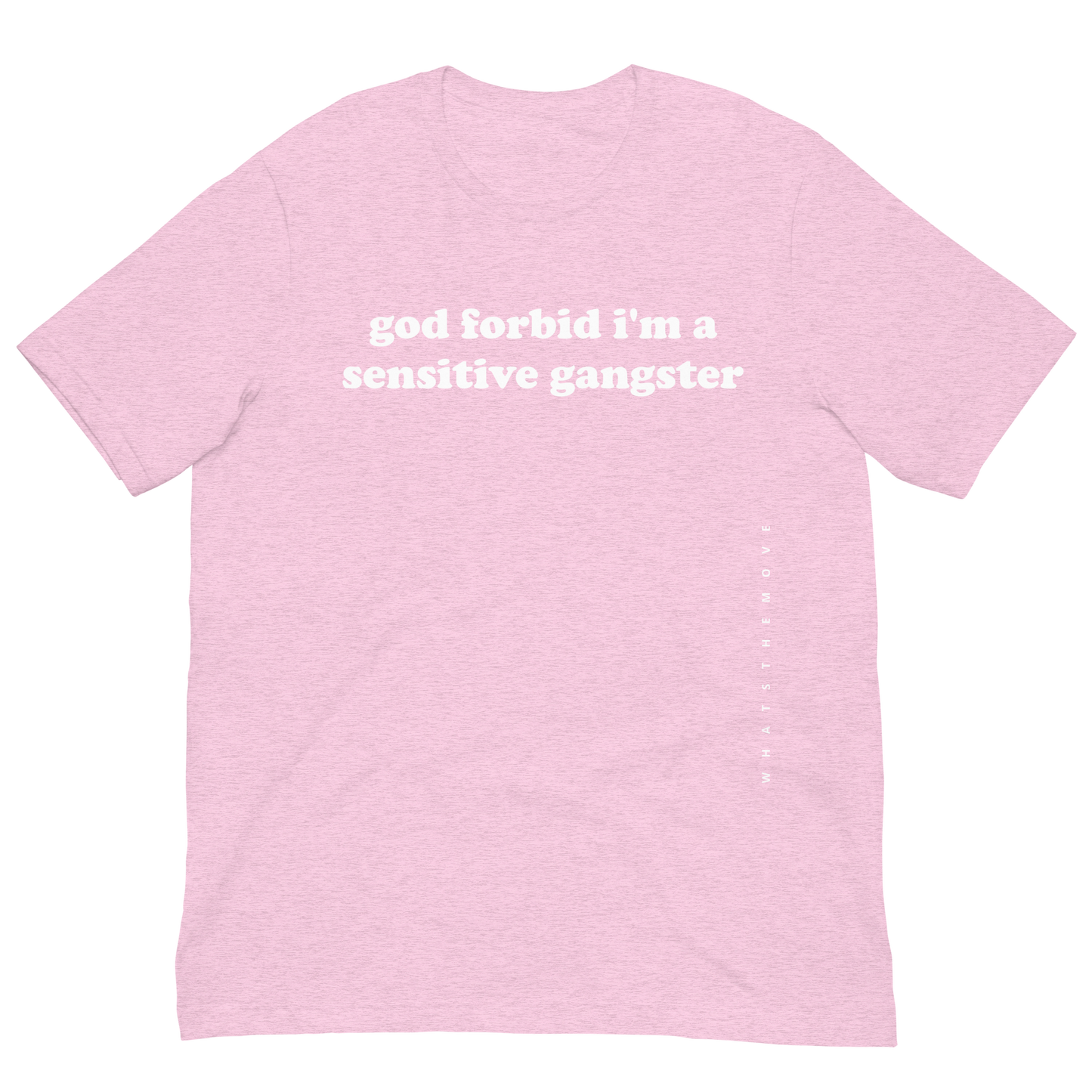 sensitive gangster t-shirt