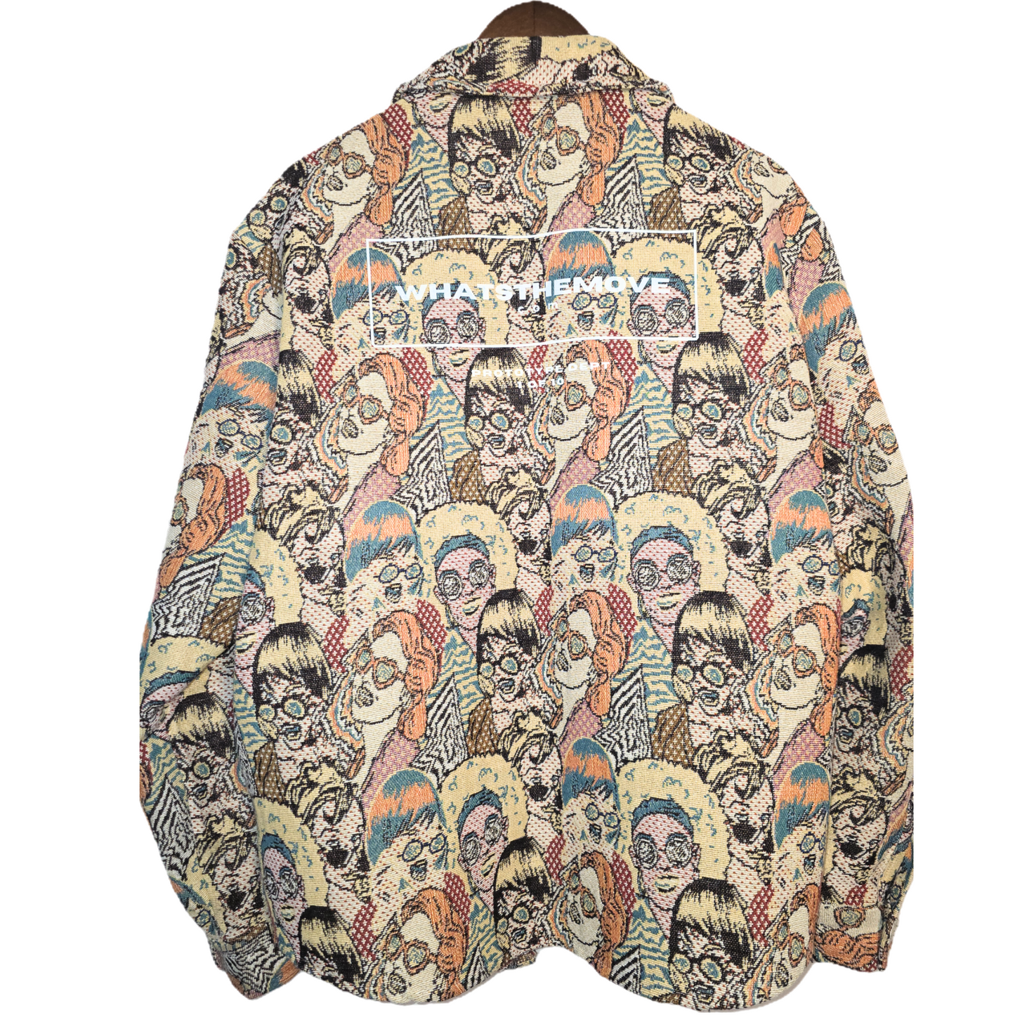 The Pop Art Denim Structured Jacket