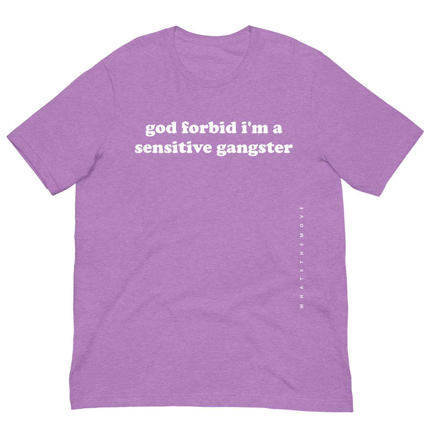 sensitive gangster t-shirt