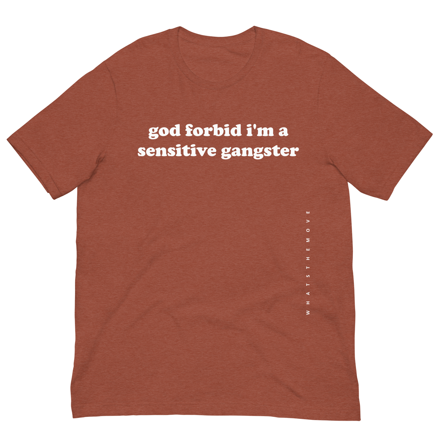 sensitive gangster t-shirt