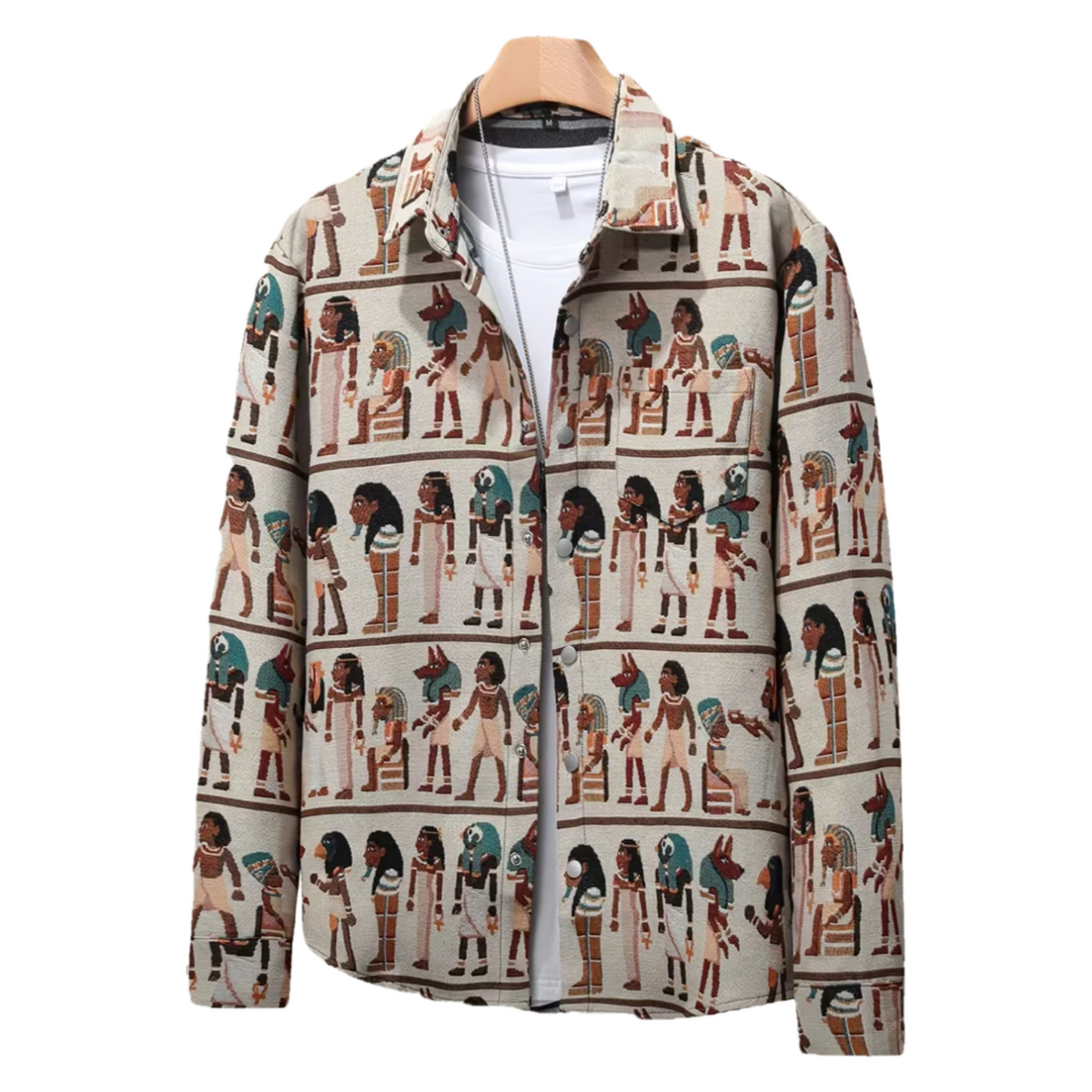 The Ancient Egyptian Denim Structured Jacket