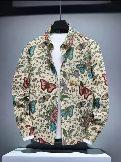 The Butterfly - Denim Structured Jacket