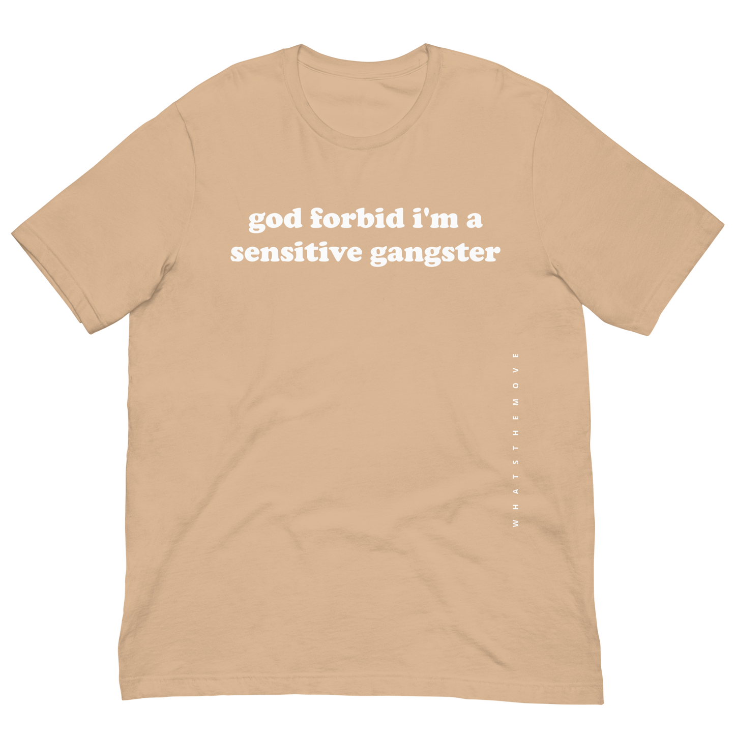 sensitive gangster t-shirt