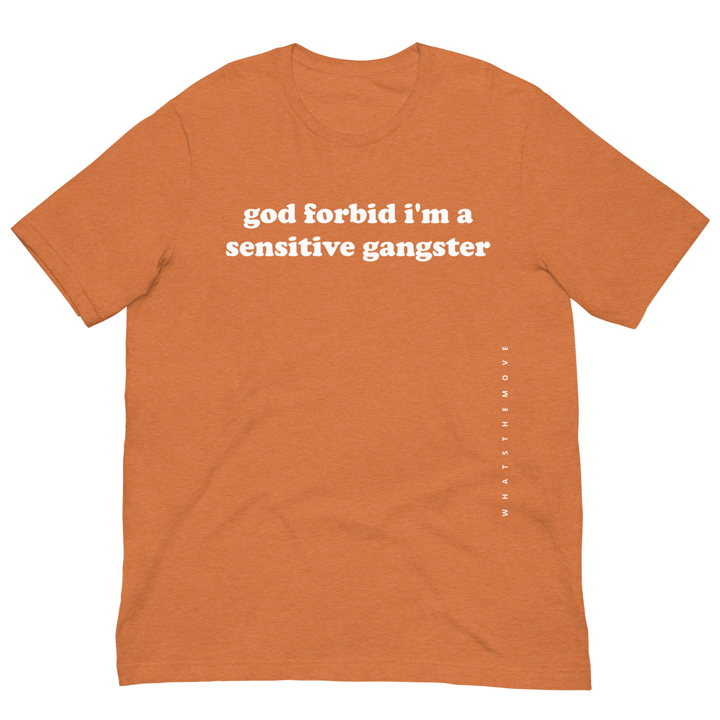 sensitive gangster t-shirt