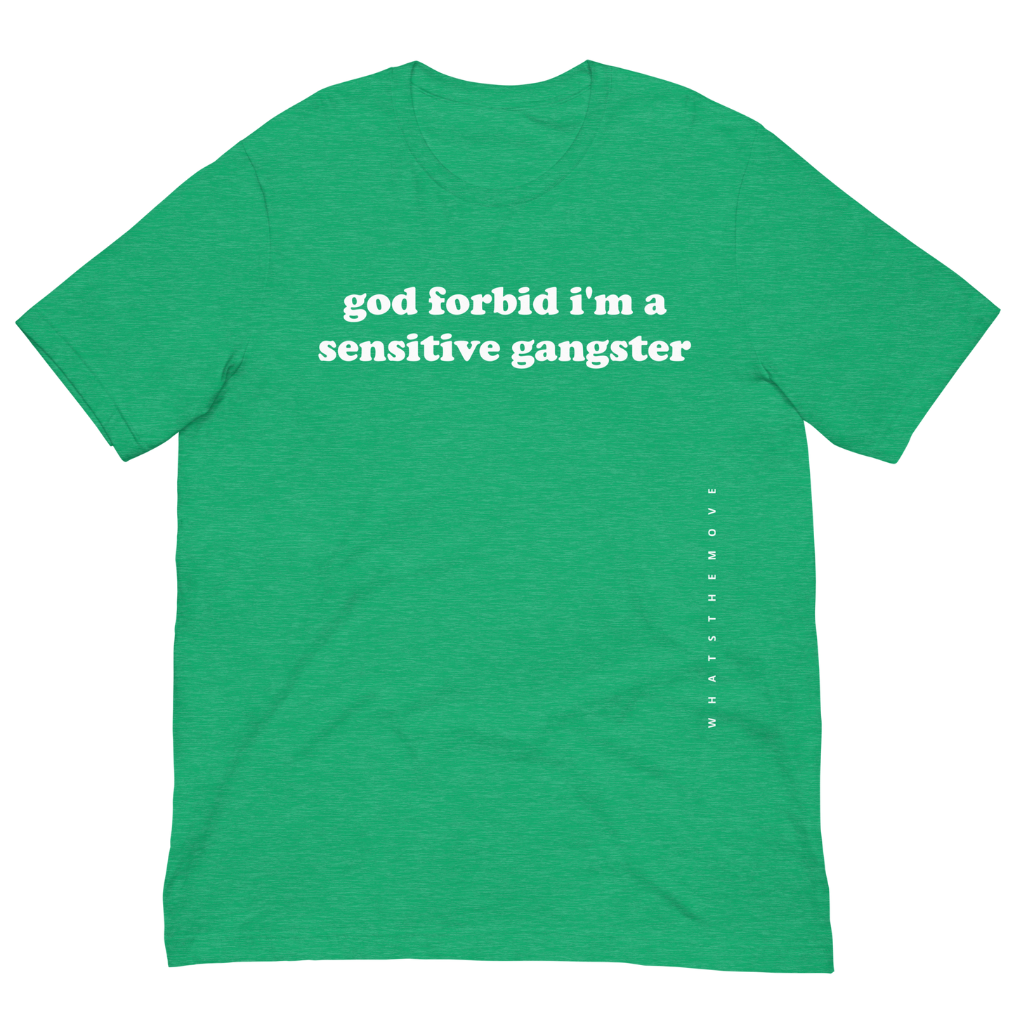 sensitive gangster t-shirt