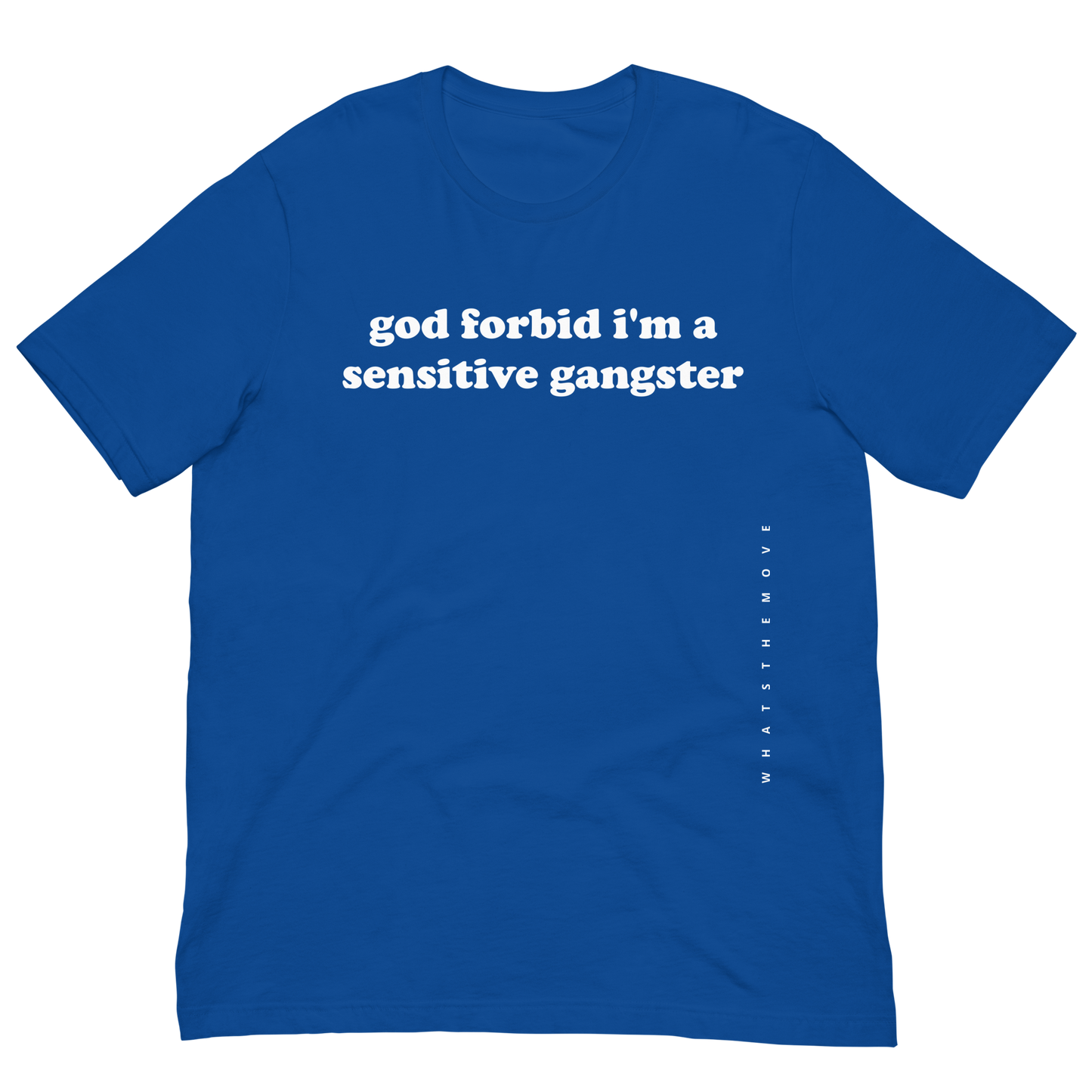 sensitive gangster t-shirt