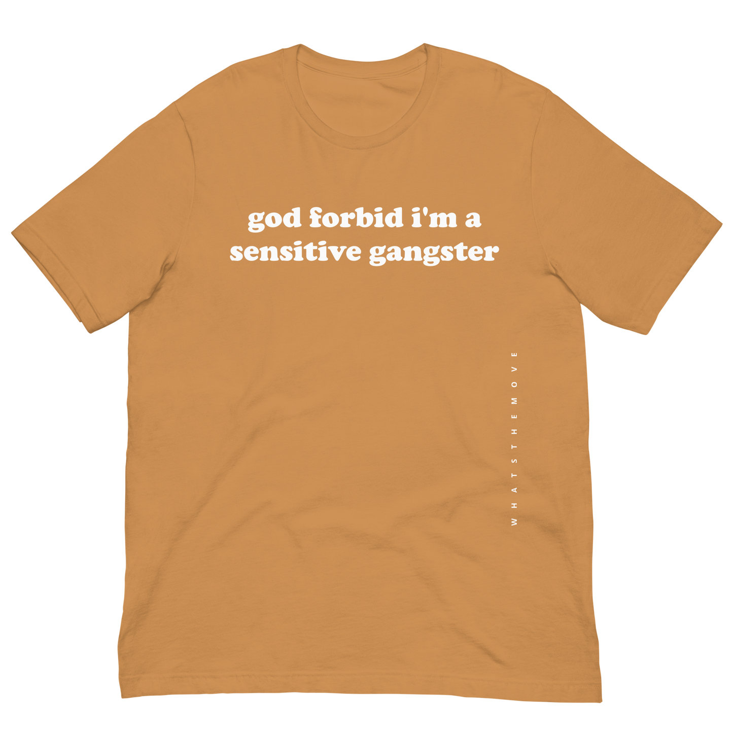sensitive gangster t-shirt