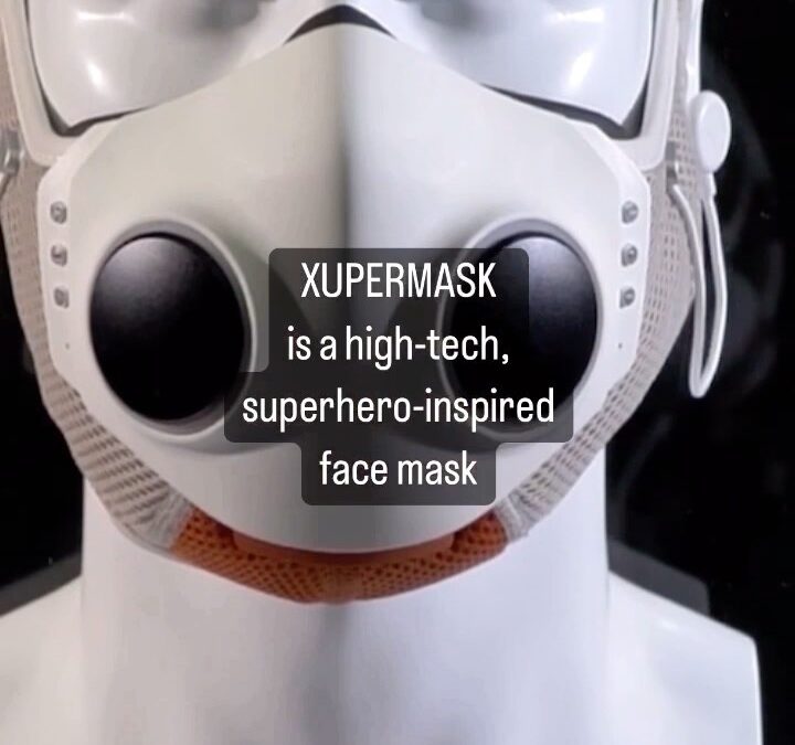 XUPERMASK is a high-tech, superhero-inspired face mask designed by @iamwill and costume designer Jose Fernandez (@ironhe…