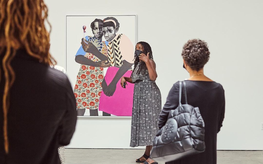 Thank you to all who joined CAAM Curator @EssenceH for this tour of “Deborah Roberts: I’m” at Art + Practice. Want to he…