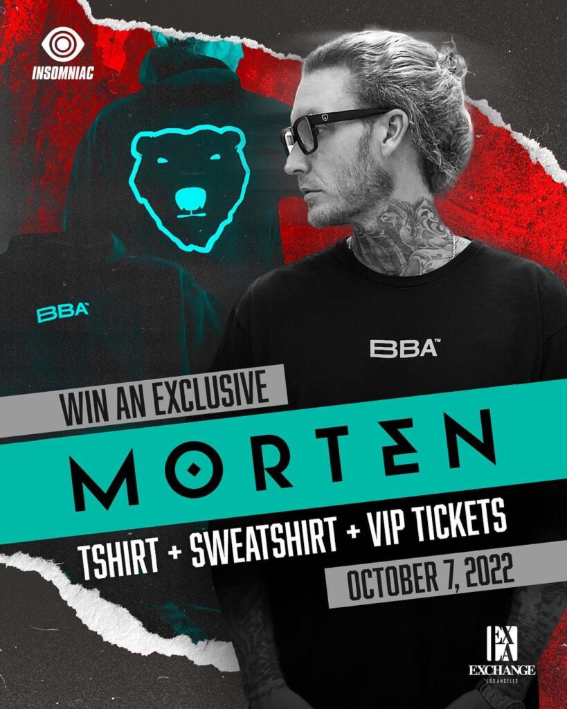 Enter for a chance to win an Exclusive T-Shirt + Sweatshirt + VIP Tickets for @mortenofficial’s show on Friday, 10/7. ⚡️…